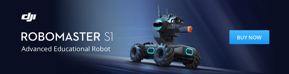 DJI Unveils the RoboMaster S1 | An Intelligent Educational Robot for 2019 2