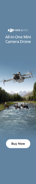 DJI Mini 4 Pro Hochformat Affiliate Banner