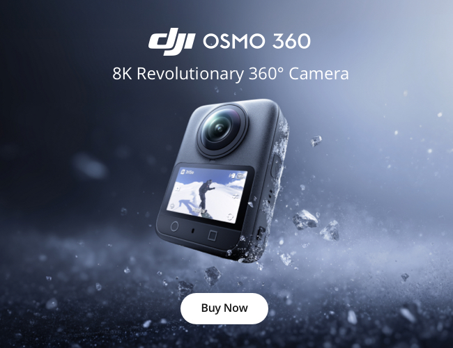 DJI Osmo 360 全景相機 開箱與評價：直接跟對手開打 讓360相機也可以讓每個人上手(持續更新)
