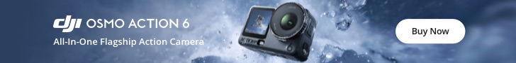 DJI Osmo Action 6 Banner – FunFair Entertainment Creator Setup