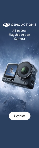 DJI Osmo Action 6 Hochformat Affiliate Banner